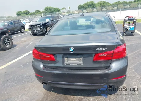 2017 BMW 530I из США, поврежденный, VIN WBAJA5C33HG894936